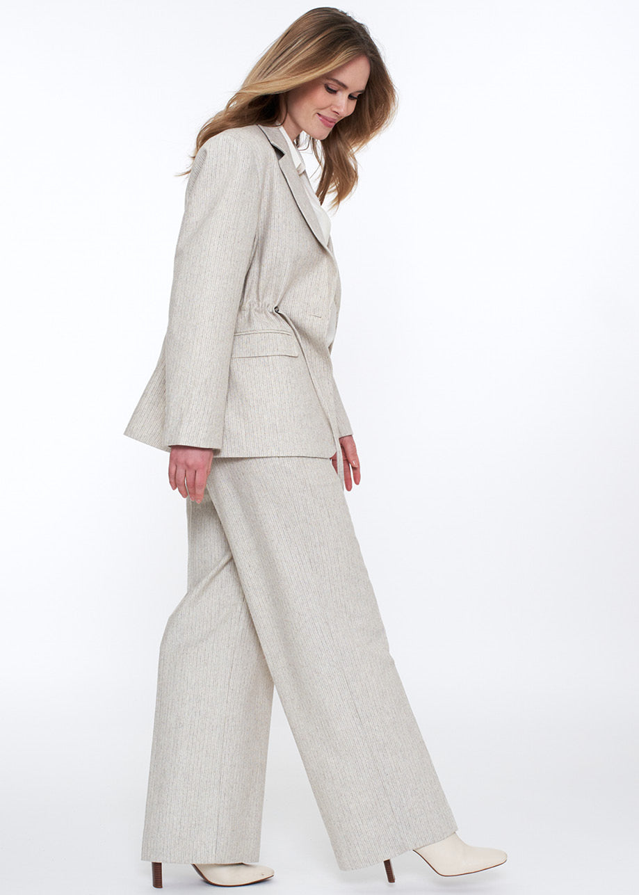 Eliana Blazer Biscuit Mel
