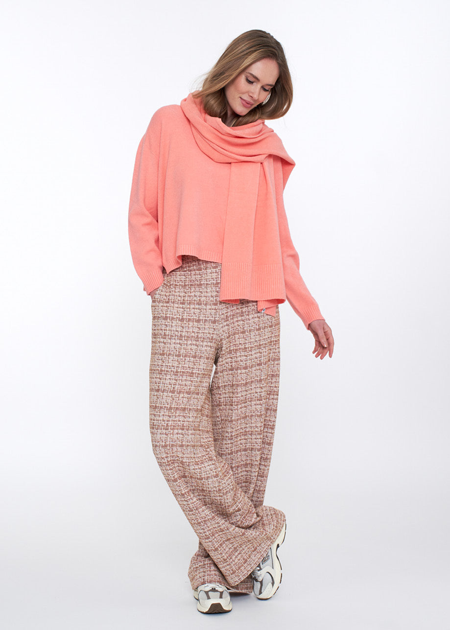 Scarlet Scarf Bright Blush