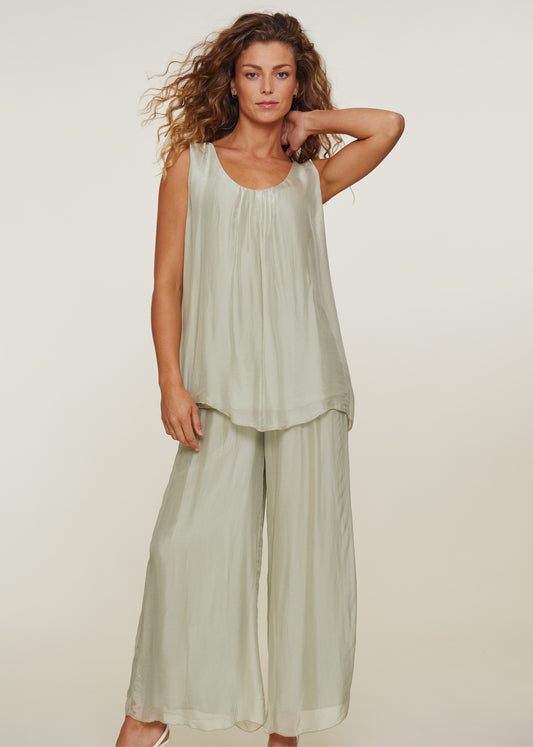 Alvide Top Khaki Green