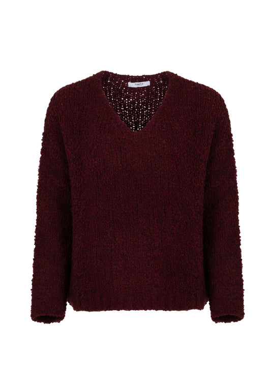 Aria Sweater Burgundy