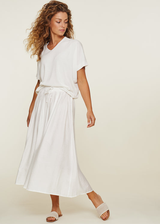 Anapi Skirt Star White