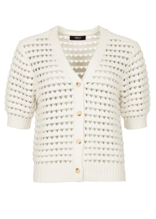 Bellara Cardigan Star White