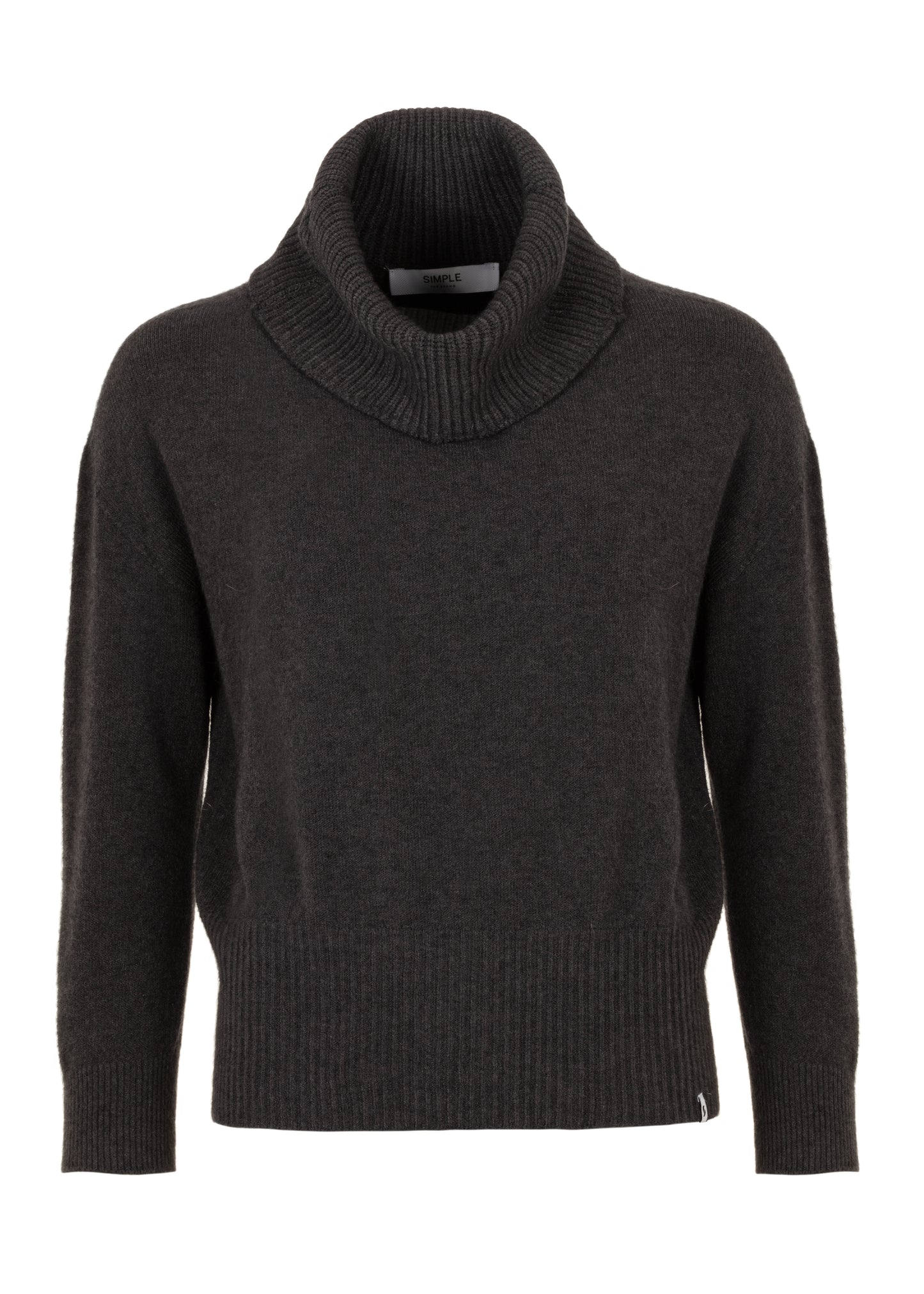 Collie Long sleeve top Anthracite Mel