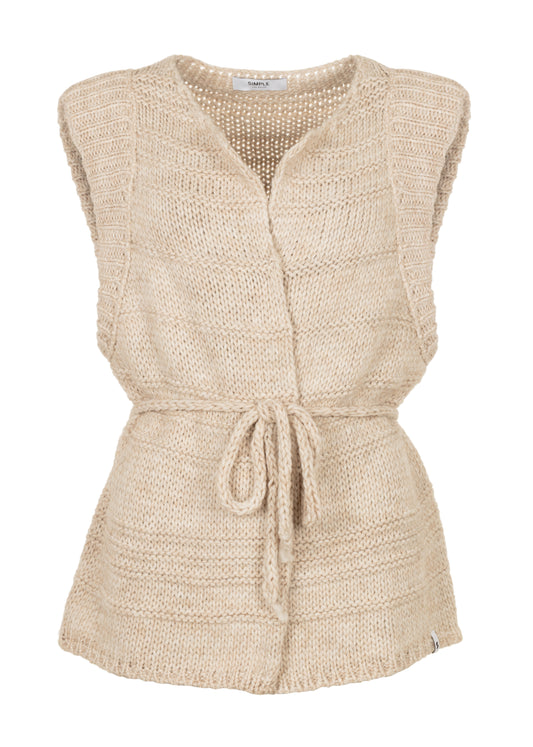 Dera Cardigan Cream Mel