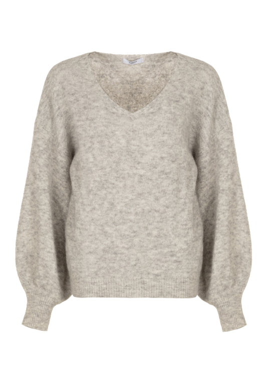 Deux Sweater Grey Mel