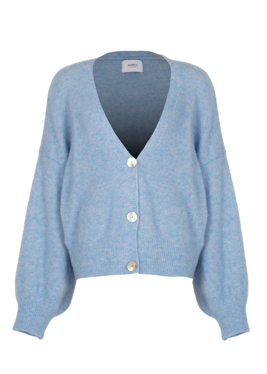 Dix Cardigan Sky Blue Mel