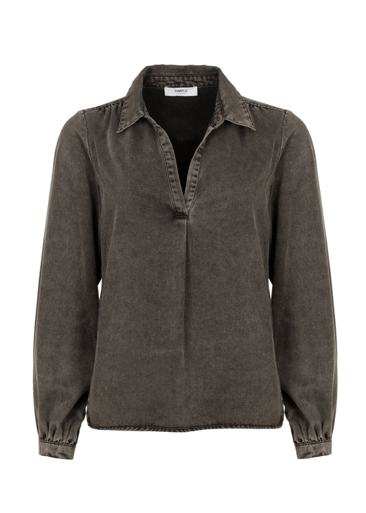 Dubi Blouse Washed Black