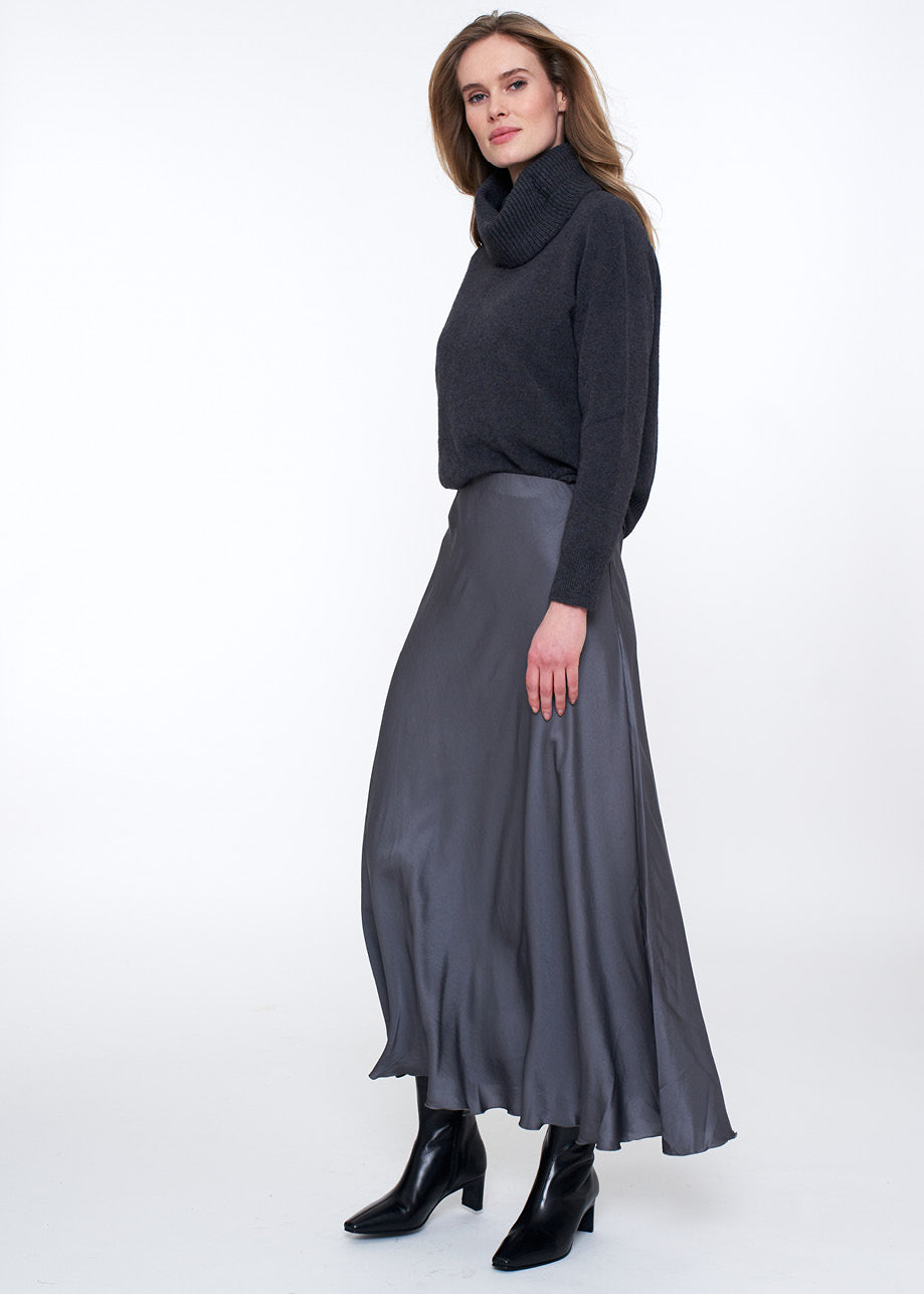 Collie Long sleeve top Anthracite Mel