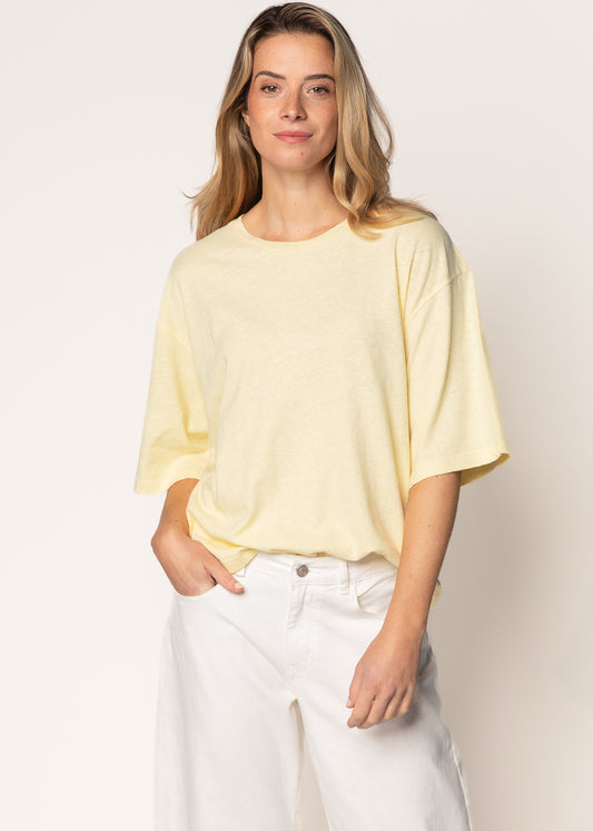 Maddy T-shirt Pastel Yellow