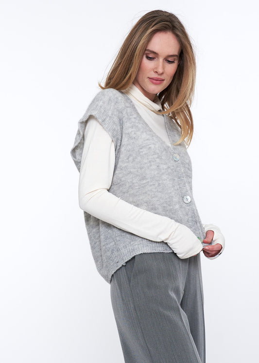 Seppa Gilet Grey Mel