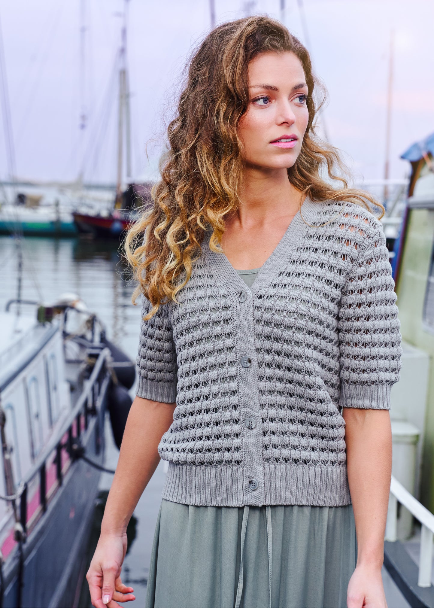 Bellara Cardigan Khaki James