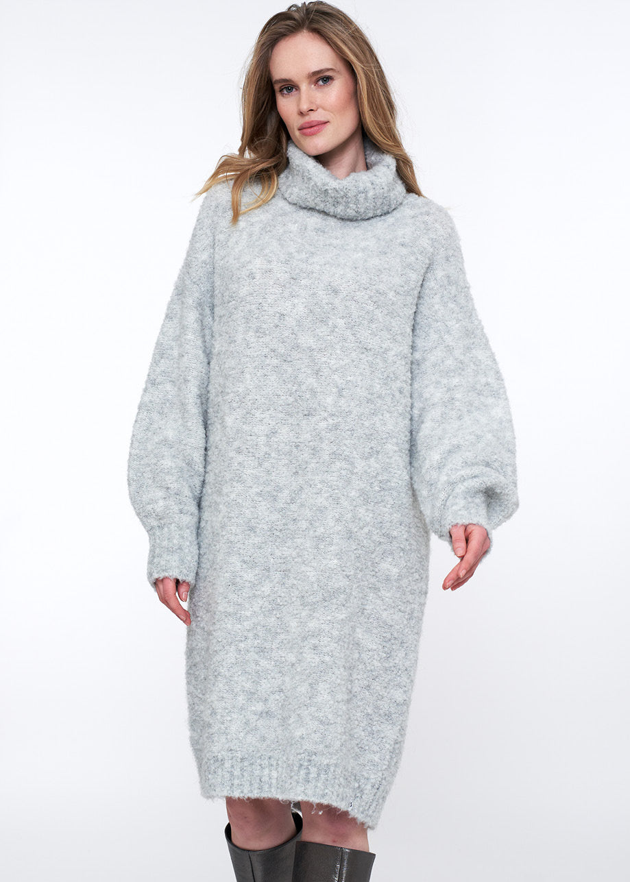 Nica Dress Lt Grey Mel