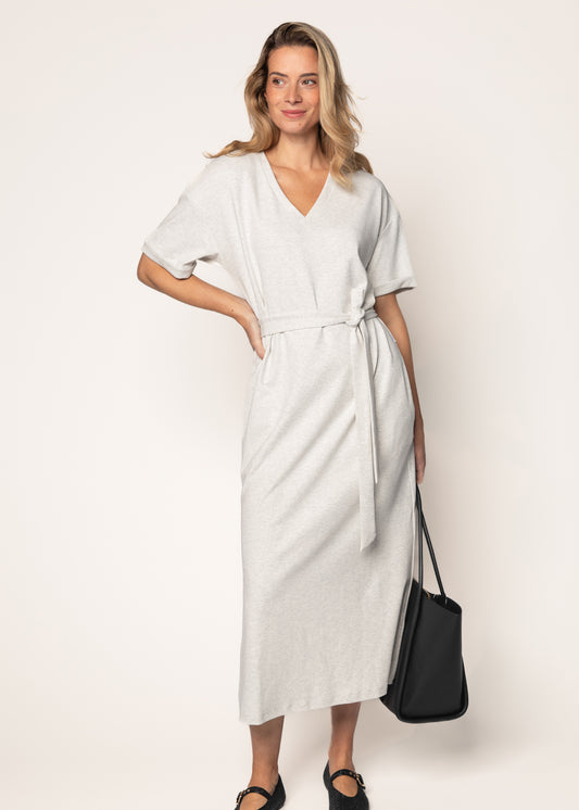 Pauly Dress Grey Melange