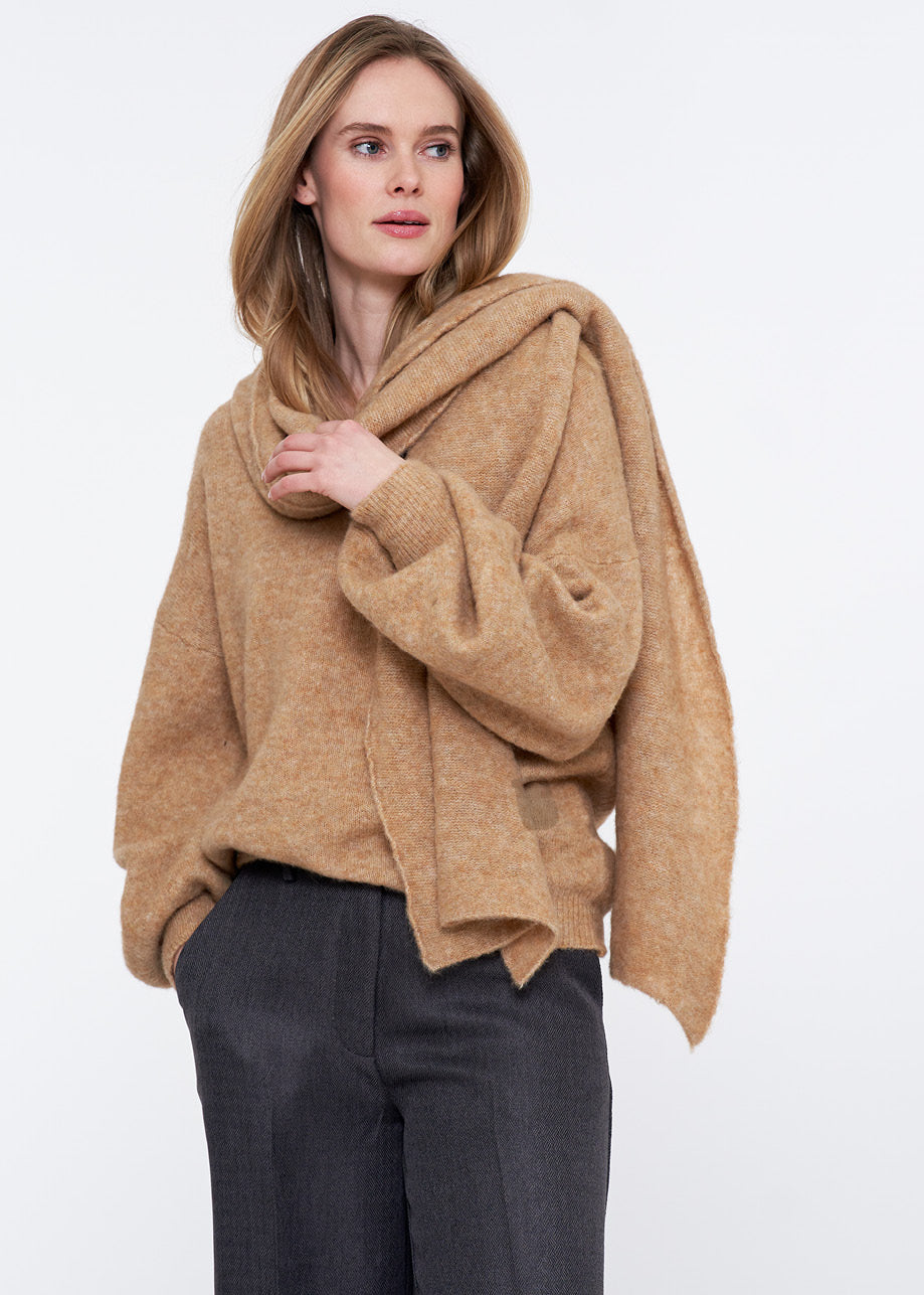 Deux Sweater Caramel Mel