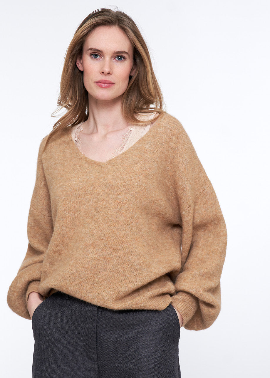 Deux Sweater Caramel Mel
