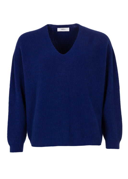 Rina Long sleeve top Indigo