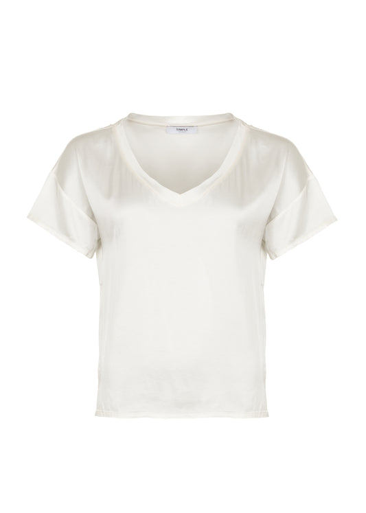 Sally T-shirt Ecru White