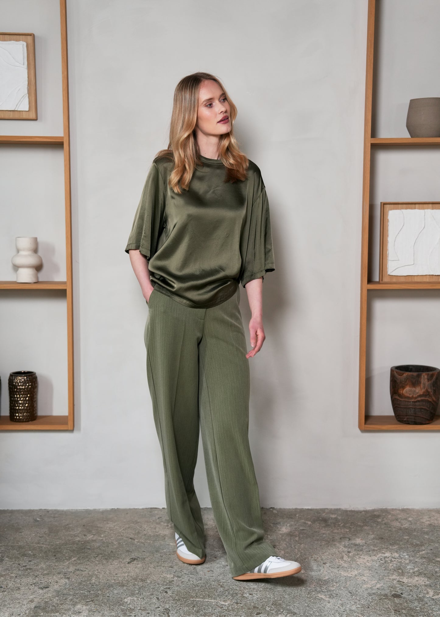 Jacky Short sleeve top Oliva