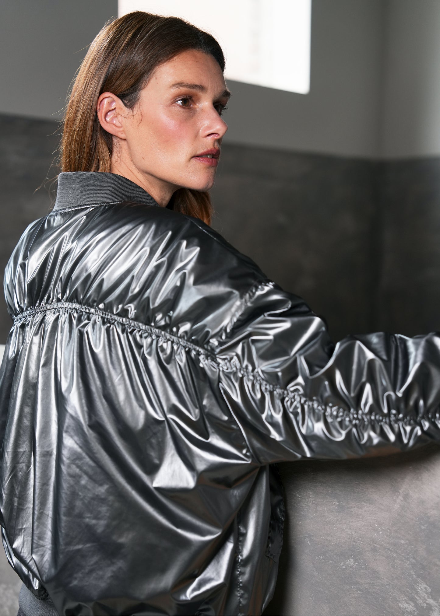 Goldy Jacket Anthracite Met