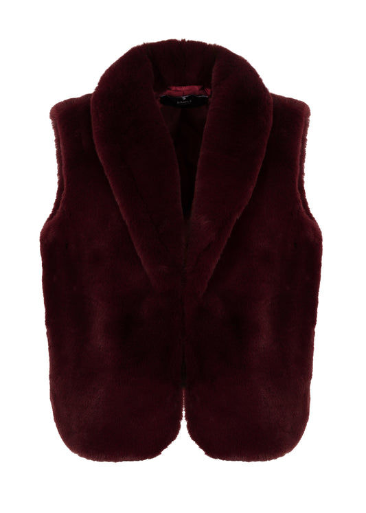 Zanesse Gilet Burgundy