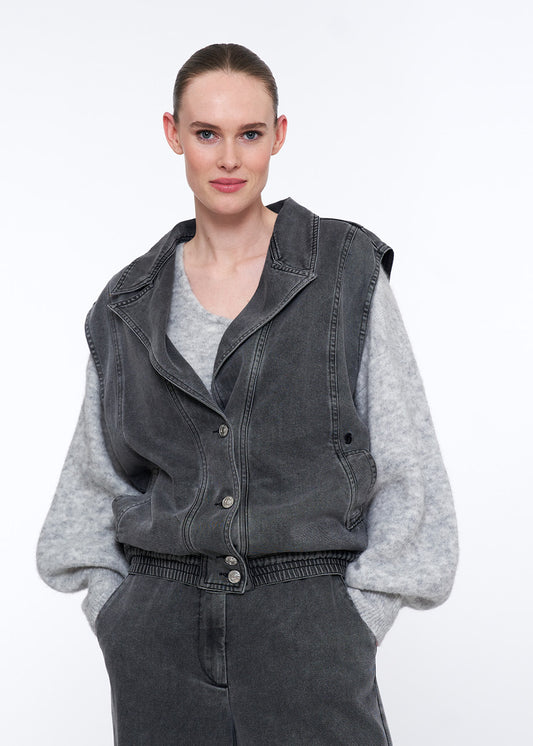 Deux Sweater Grey Mel