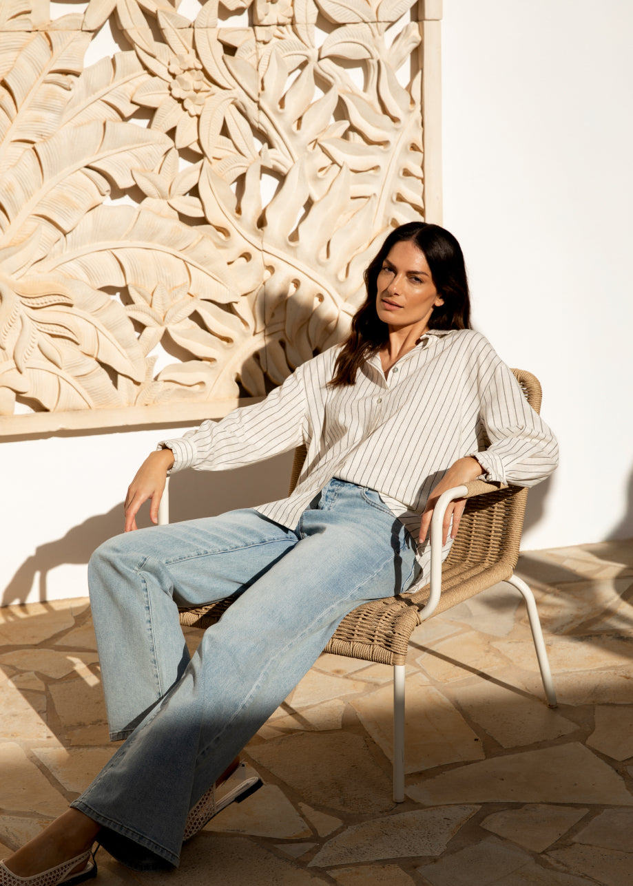 Ilona Pants Lt Blue Denim