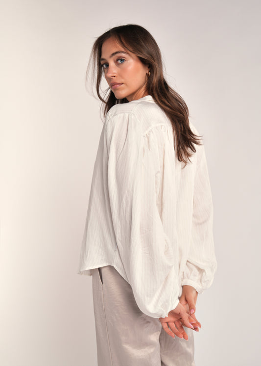 Chloe Blouse Ecru White