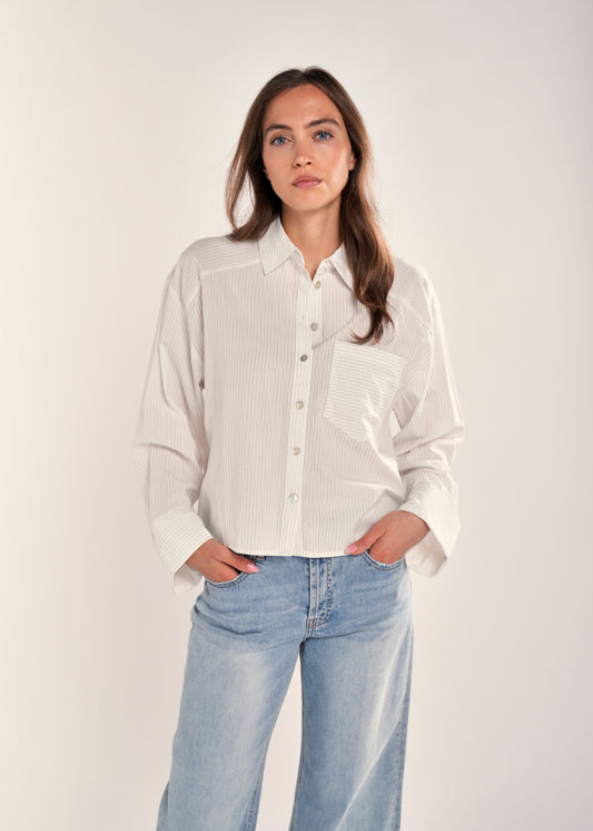 Isala Blouse Ecru White