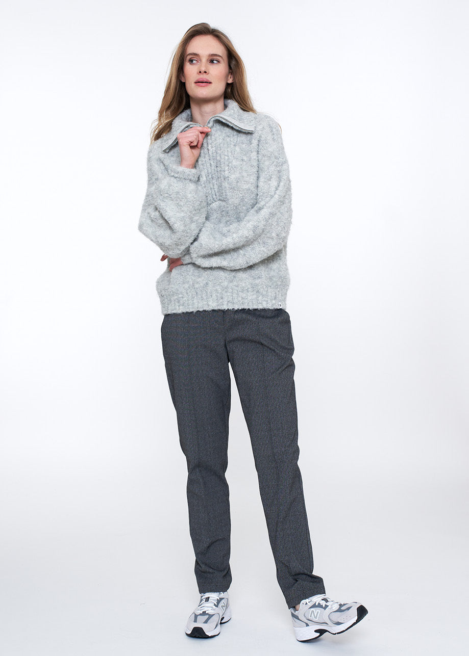 Nova Lt Sweater Grey Mel