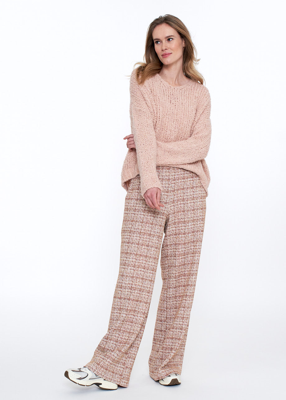 Josefina broek Blush Mel