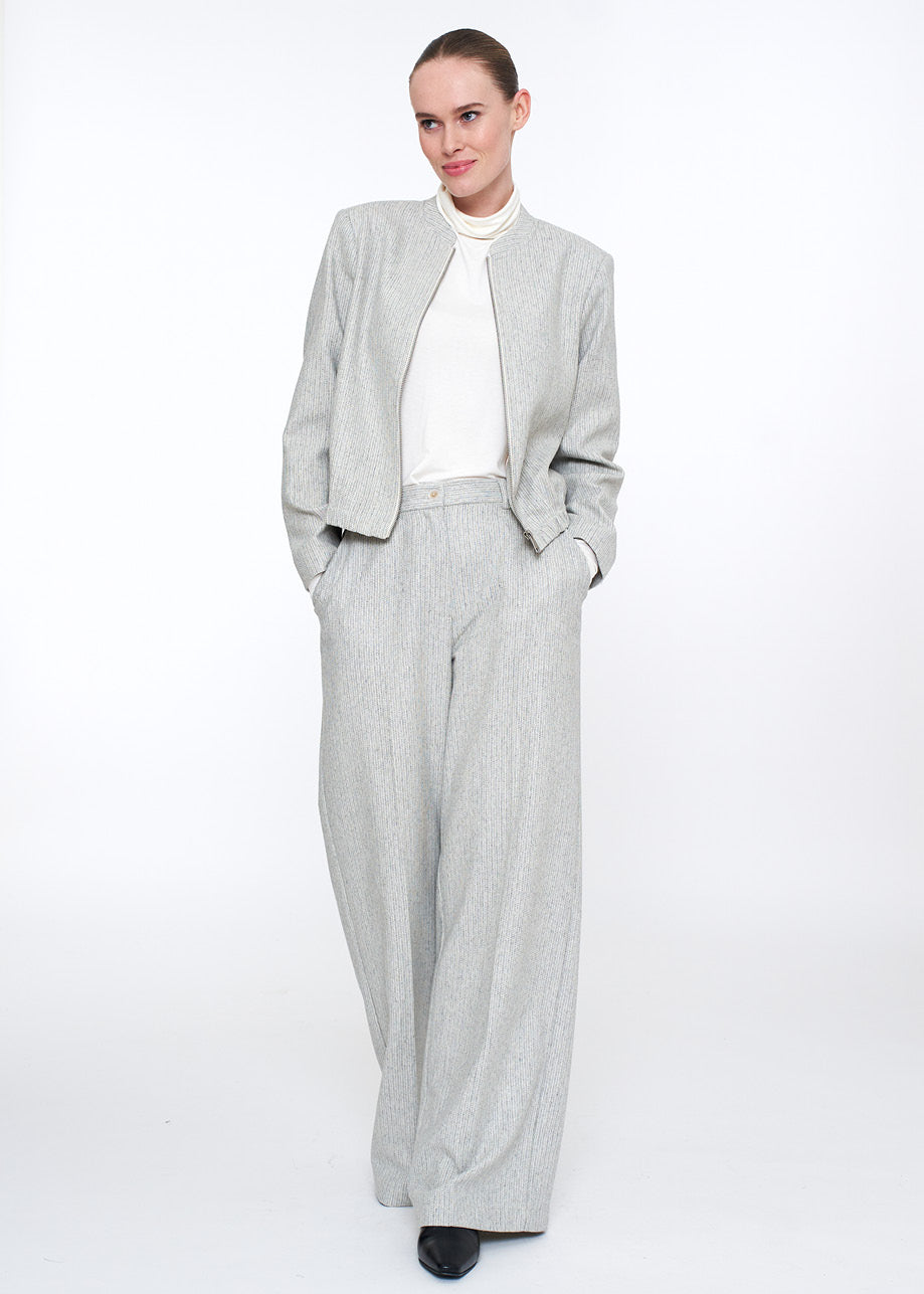 Malmo Trousers Metal Mel