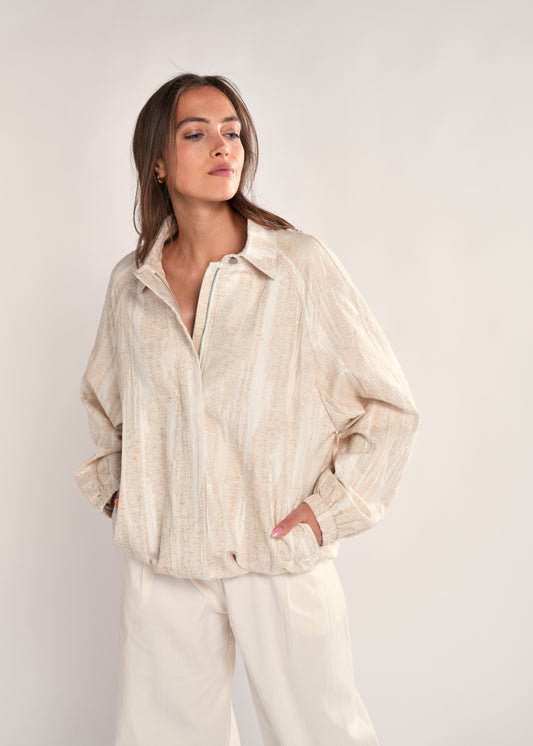 Zildaya Jacket Ecru White